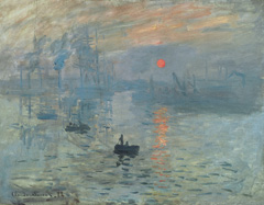 Impression, Sunrise by Claude Monet, 1872